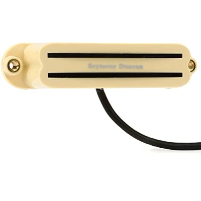 Image of Seymour Duncan SHR 1N Cream High Output Single Coil Pickup for Strat Electric Guitar White