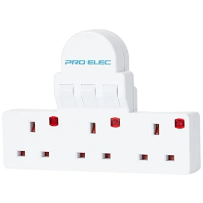 Image of Pro Elec 3 Switch Adaptor Gang