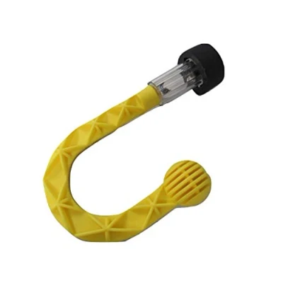 Image of Towball Hitch Light (Solar Safety Security Ball Lock Trailer Towing Coupling Yellow)