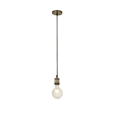 Image of Searchlight 7461AB Atal Pendant Light, Antique Brass
