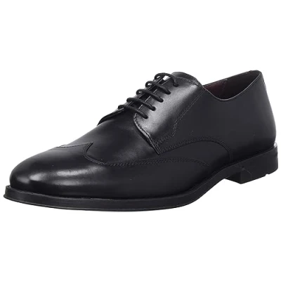 Image of Geox Men&#039;s U Decio D Oxford, Black, 9 UK