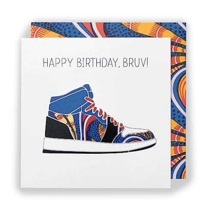 Image of Kindred X Afrotouch Happy Birthday Bruv Card