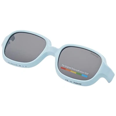 Image of Sunglasses Polaroid Pld k003 cl on col. mvu/m9 Child Square Light blue