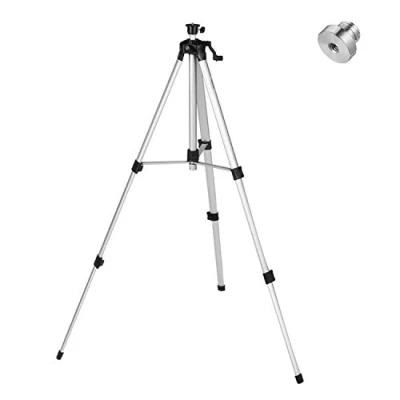 Image of Firecore Adjustable 1.5m/60inch Aluminum Alloy Laser Tripod, with Bubble Level and Extra 5/8&quot; 11 Tripod Adapter FT1500D