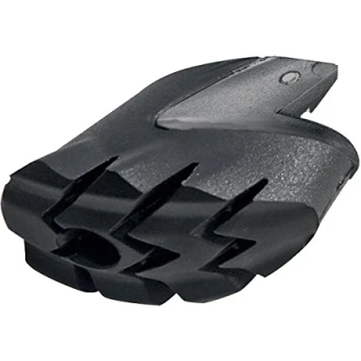 Image of LEKI Smart Tip Pad Rubber Buffer (Pair), Black, One Size