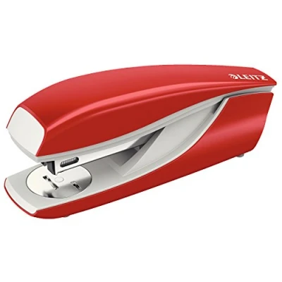 Image of Leitz NeXXt 55026025 Office Stapler Metal 30 Sheet Capacity in Blister Packaging Red