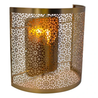 Image of By Rydéns Hermine wall light with cable, brass