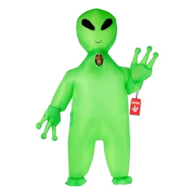 Image of Morph Alien Inflatable Costume, Costume Adult, Adults, Halloween One Size