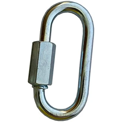 Image of Merriway BH04344 Quick Link Chain Repair Shackles, M10 (3/8 inch) Zinc Plated Steel