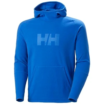 Image of Helly Hansen Mens Daybreaker Logo Hoodie, Cobalt 2.0, XL
