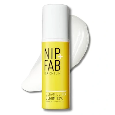 Image of Nip+Fab Ceramide Fix Serum 12% 50 ml, Replenishing Enriched Complex, Skin Barrier Strengthener, Rebalance and Soften the Skin, with Niacinamide, Azelaic Acid Biolin