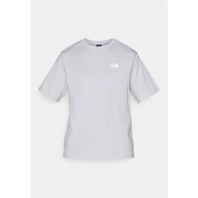 Image of The North Face Explore GEAR Relaxed TEE Unisex Print Tshirt, Size: XS, Blue flax