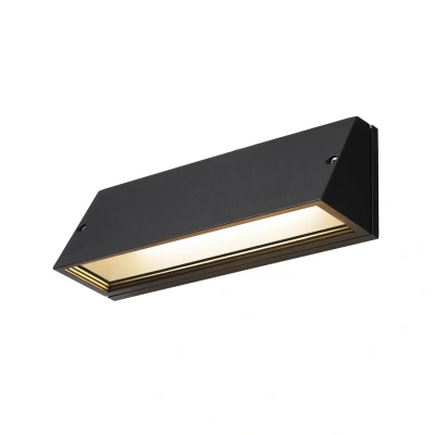 Image of SLV Pema LED outdoor wall light, CCT, black