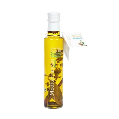 Image of Nature Blessed Mediterranean Flavour Greek Extra Virgin Olive Oil with Oregano 250 ml