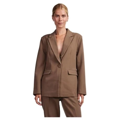 Image of YAS Women&#039;s likka Ls Blazer S. Noos, Cub, 22