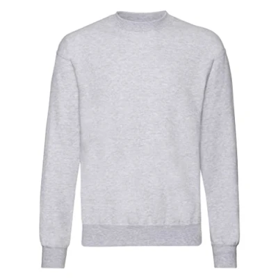 Image of Fruit of the Loom Men&#039;s 62 202 0 Pullover Sweater, Heather Grey, M