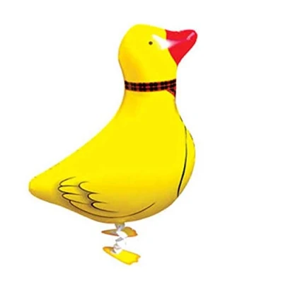 Image of Party Balloons Duck Jungle Walking Pet Balloon Animal Airwalker Zoo Farm Foil Helium Kids Fun Birthday