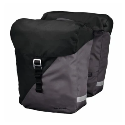 Image of Tubus Carrier Systems Unisex Adult Vida 2.0 Pannier Bags, Black/Grey, 24 L