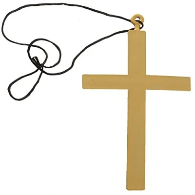 Image of Gold Coloured Cross Fancy Dress