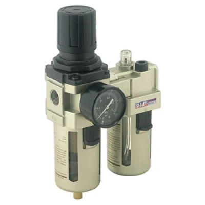 Image of Sealey Air Filter/Regulator/Lubricator Max Airflow 105cfm