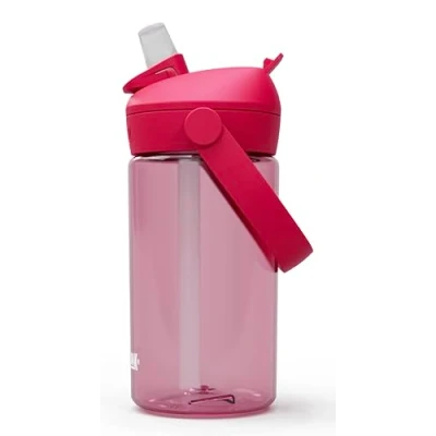 Image of Camelbak Flip Straw Kids Water Bottle 400ml Perfect for Hydration on the Go, One Size, Ideal Young Runners