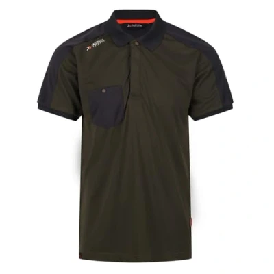 Image of Regatta TRS167SM41C Offensive Wicking Polo, Size Small, Dark Khaki