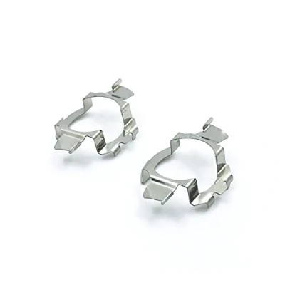 Image of SOCAL LED 2x H7 Headlight Bulb Retainers Holder Adapter for Mercedes Benz (T04)