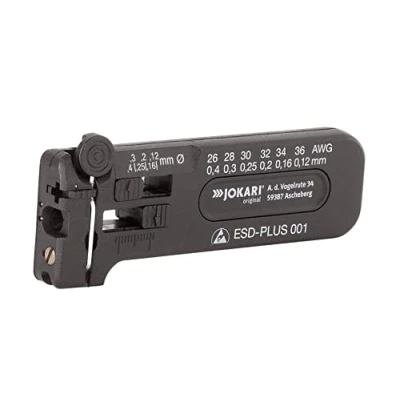 Image of Jokari 40028 30 20 AWG Mini Precision ESD Cable Stripping Tool Multi Coloured