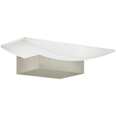 Image of Eglo Lighting Metrass Led Wall Uplight Satin Nickel