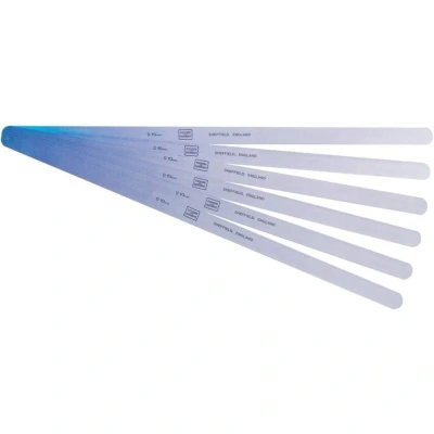 Image of 20x Moore &amp; Wright Feeler Strip 0.25mm, 300mm (Pack of 10)
