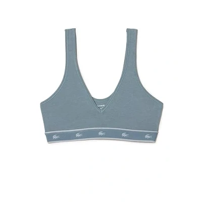 Image of Lacoste Women&#039;s IF8169 Bra, ALLIAGE,