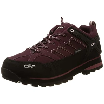 Image of CMP Women&#039;s Moon Low WMN Trekking Shoe WP, Plum, 6 UK