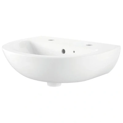 Image of Iflo Cascada Cloakroom Basin 450 X 370mm 2 Tap Hole