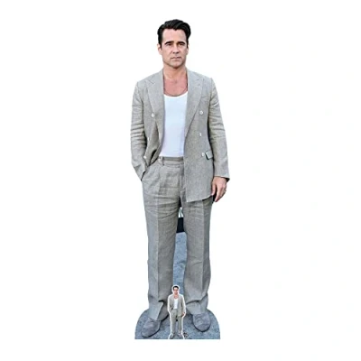 Image of Star Cutouts CS1072 Colin Farrell Lifesize Cardboard Cutout With Mini