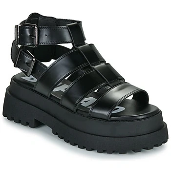 Image of Buffalo PLUTO GLD women&#039;s Sandals in Black
