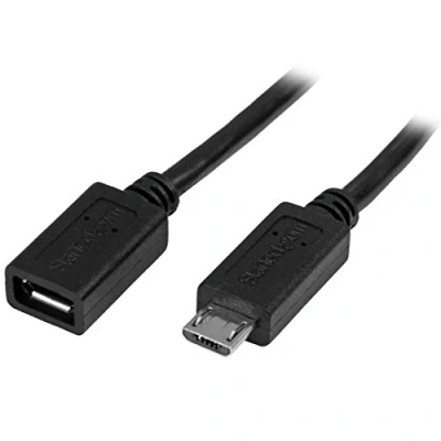 Image of StarTech.com Micro USB Extension Cable M/F 0.5m (20in)