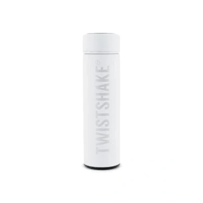 Image of Twistshake Hot or Cold Bottle for Baby, Thermo, BPA Free, 420ml, White D2C