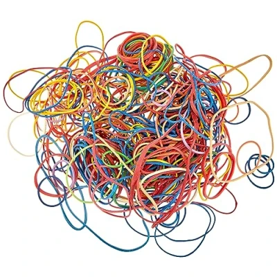 Image of Elastic Bands Appli Assorted Colours 100g Bag