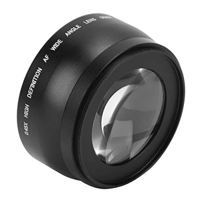 Image of 58mm Camera Wide Angle Lens, 0.45X Macro Lens Universal for Canon Nikon Sony Olympus
