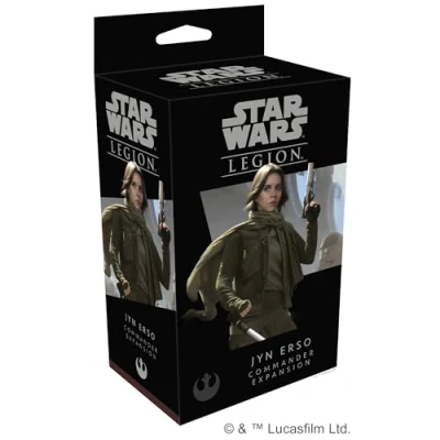 Image of Fantasy Flight Games Star Wars: Legion Jyn Erso Commander Expansion Miniatures Game Ages 14+ 2 Players 45 Minutes Playing Time