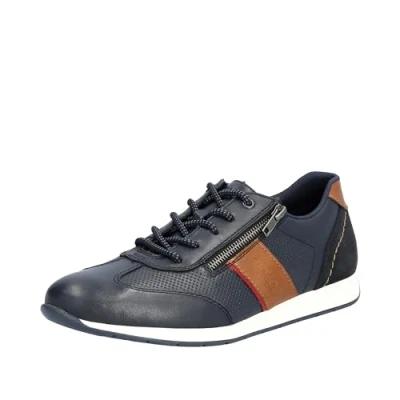 Image of Rieker Men&#039;s 11927 Lace up, Blue, 9 UK