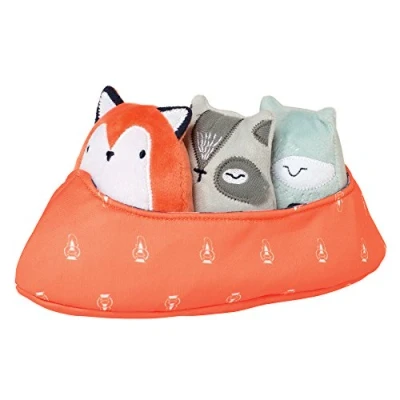 Image of Manhattan Toy Camp Acorn Canoe Buddies Soft Baby