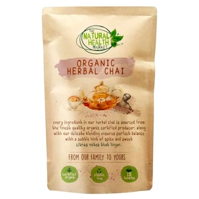 Image of Organic Herbal Chai Tea By The Natural Health Market (15 Bags)