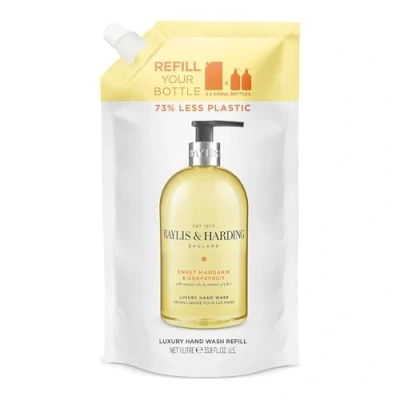 Image of Baylis &amp; Harding Signature Sweet Mandarin Grapefruit Hand Wash 1 Litre Refill