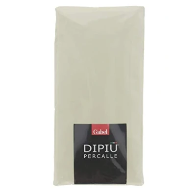 Image of Gabel DiPiù Colore e Benessere Bottom Sheet, Percale 200x125x0.3 cm Linen
