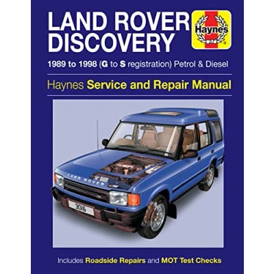 Image of Land Rover Discovery Petrol &amp; Diesel (89 98) Haynes Repair Manual
