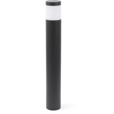 Image of Plim Outdoor LED 2 Dark Grey Bollard 10W 3000K IP65