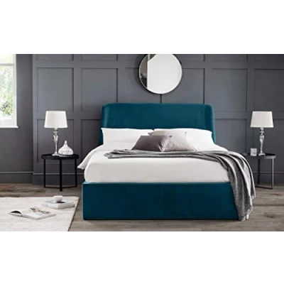 Image of Julian Bowen Frida Ottoman Storage 135cm Double Bed Teal