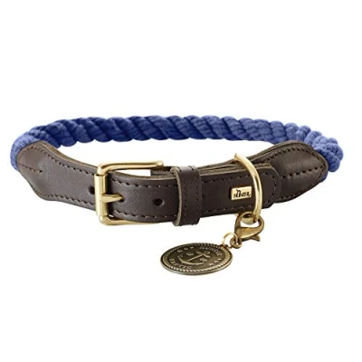 Image of HUNTER Collar with Rope List, 38 44, Dark Blue