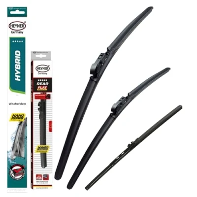 Image of Heyner Wiper Blades Fits VW ID.Buzz 2022 Onwards Hybrid Full Set Wipers HH2828ST12HRF